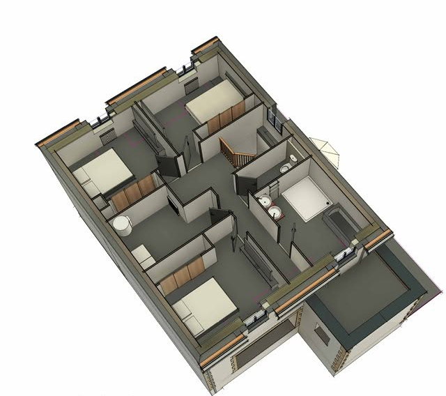 Projet 3D d'intérieur